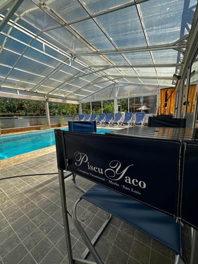 Apart Hotel Piscu Yaco Merlo Kültér fotó